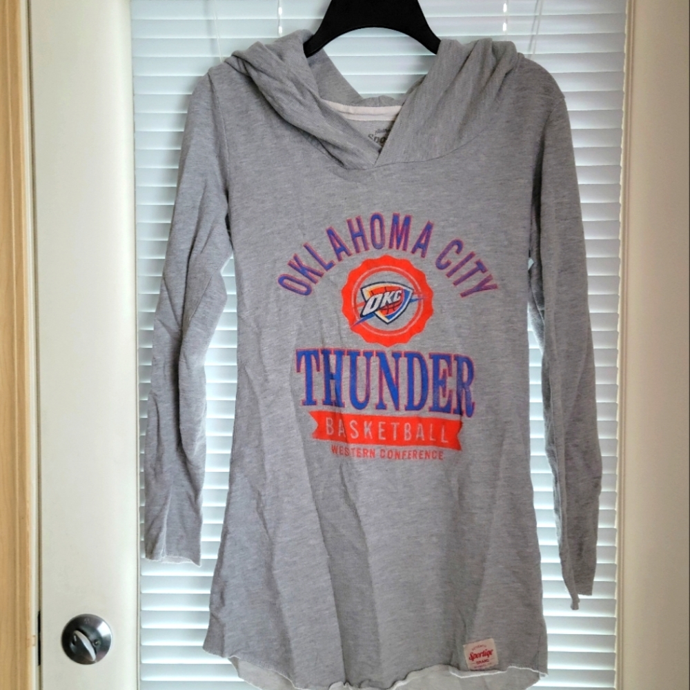 OKC THUNDER TUNIC HOODIE